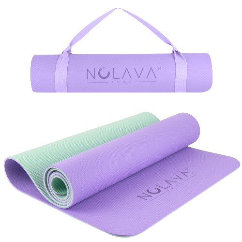 One Yoga Mat 4mm X 68"-Classic Purple